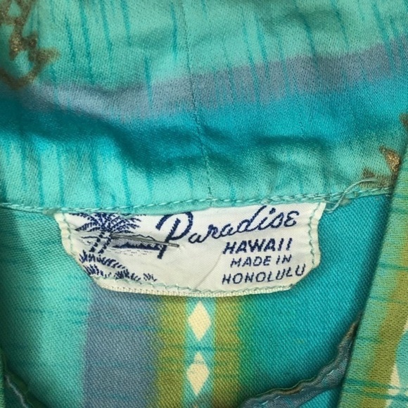 Vintage Paradise Hawaii Happi Coat Circa early 50’s - Picture 5 of 14